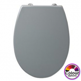 Armitage Shanks Contour 21 Small Standard Close Toilet Seat & Cover Grey S4056LJ