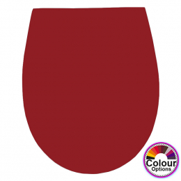Pressalit Scandinavia Plus Soft Close With Lift Off Bottom Fixing Toilet Seat & Cover Red 758035-D05999