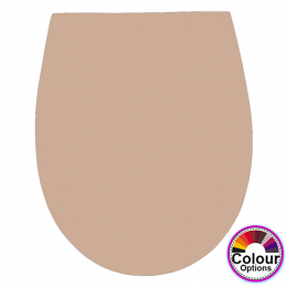 Pressalit Scandinavia Plus Soft Close With Lift Off Bottom Fixing Toilet Seat & Cover Bahama Beige 758013-D05999