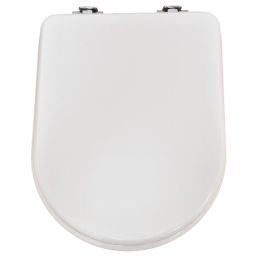 Saneux Georgette Soft Close Toilet Seat & Cover White 60333