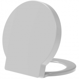 EuroShowers Round Soft Close Quick Release Toilet Seat & Cover White 87360