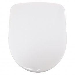 Geberit Selnova Round Top Fix Metal Hinge Soft Close Quick Release Toilet Seat and Cover White 500.335.01.1