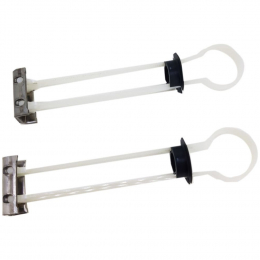 Villeroy & Boch Toilet Seat Toggle Zip Fastening Set (Pair) 92240400