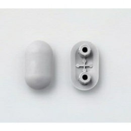Laufen Palomba Toilet Seat Only Buffer Set Grey H8942280000001 - 8.9422.8