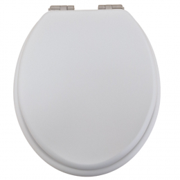 Heritage Bathrooms Soft Close Quick Release Toilet Seat & Cover Dove Grey With Brushed Nickel Hinges TSDGR103SC